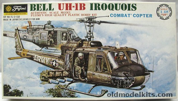 Fujimi 1/48 Bell UH-1B Iroquois, FJ-2-150 plastic model kit